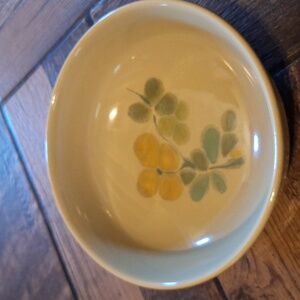 Vintage Franciscan Earthenware "Pebble Beach" Serving Dish Bowl